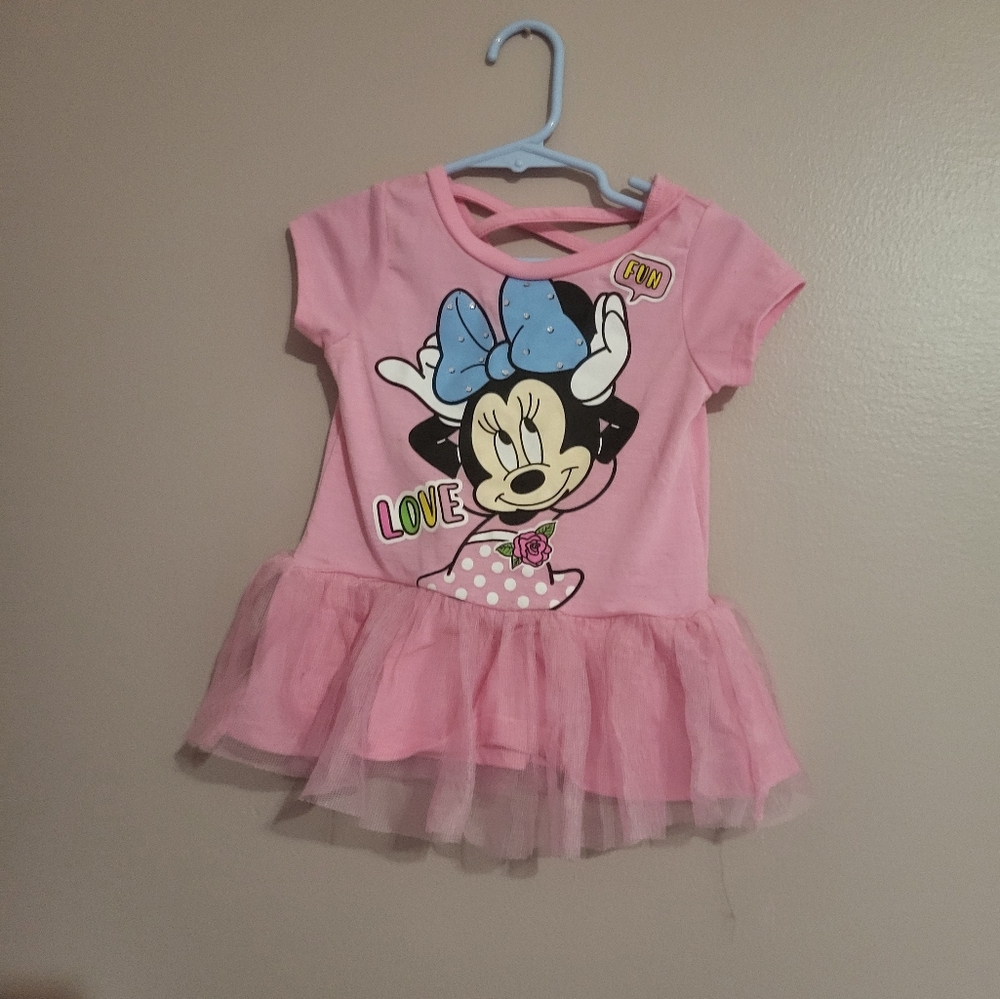 🌞 Disney Minnie Mouse Tutu Top